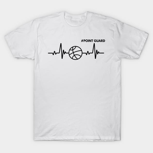 Heartbeat of the Team - Point Guard T-Shirt by Hayden Mango Collective 